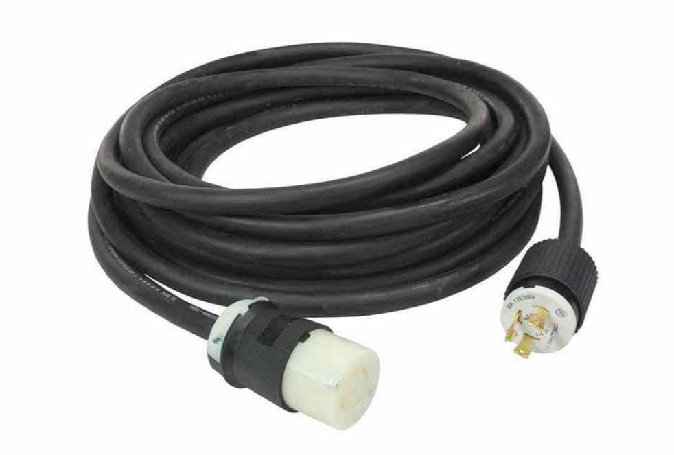 Rallonge 100 pi 30a 10/4 - Noire - 240 V (extension)